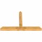 Ekena Millwork Portland Rough Sawn Timber Gable Bracket, Western Red Cedar, 84"W x 53"H x 6"D x 6"F, 15/12 Pitch GBW084X53X0606POR00RWR - alternate 4